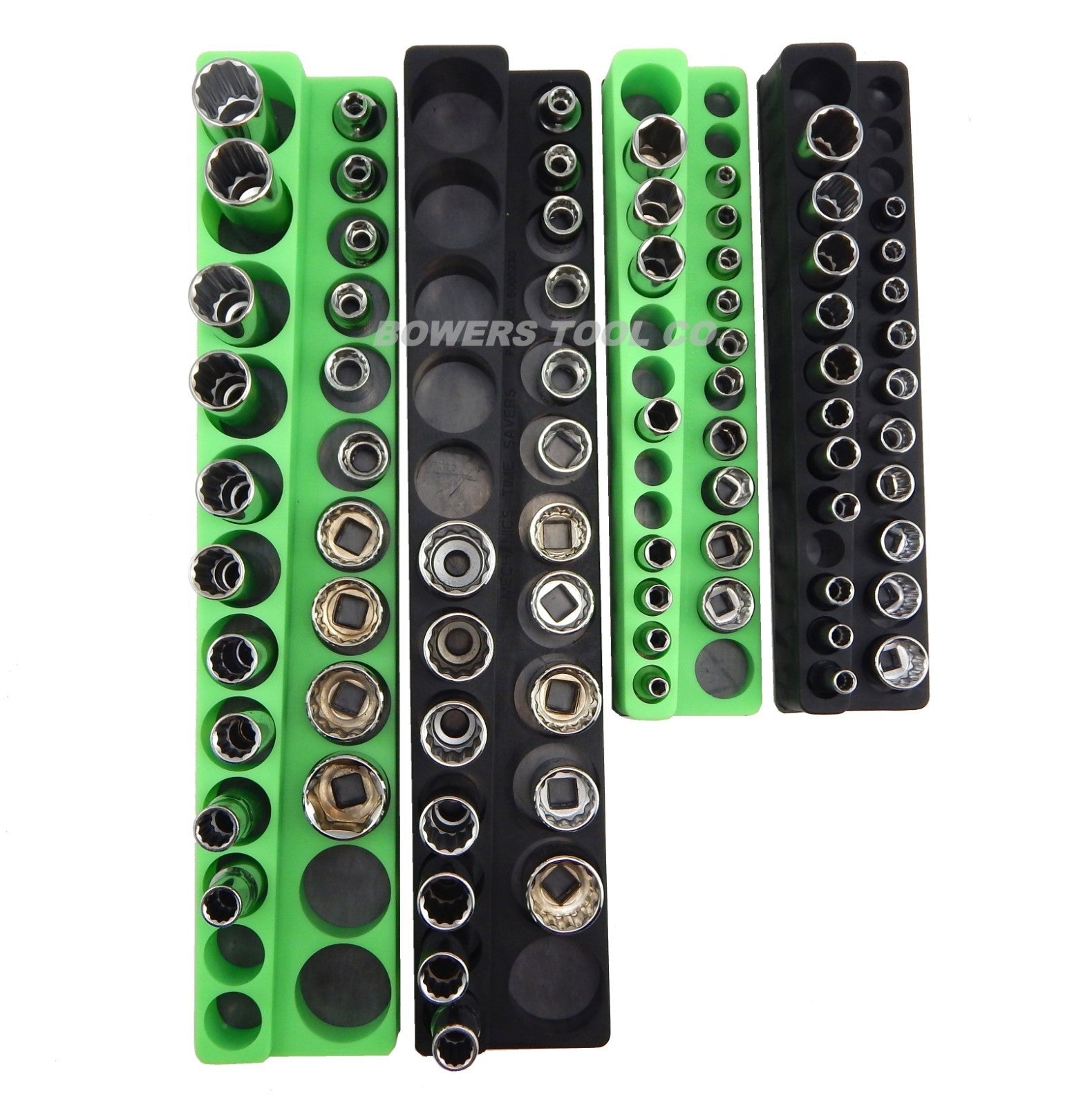 Magnetic Socket Holder Set 4pc 3/8" & 1/4" Drive