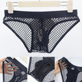 Mid-rise Underpants Hollow Bulge Pouch Big Bulge Design Classic Style