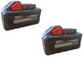 Milwaukee M18 6Ah Batteries x 2