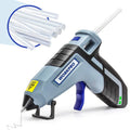 WORKPRO Cordless Hot Glue Gun Fast Preheating Mini Glue Gun Kit w/20 PCS Sticks