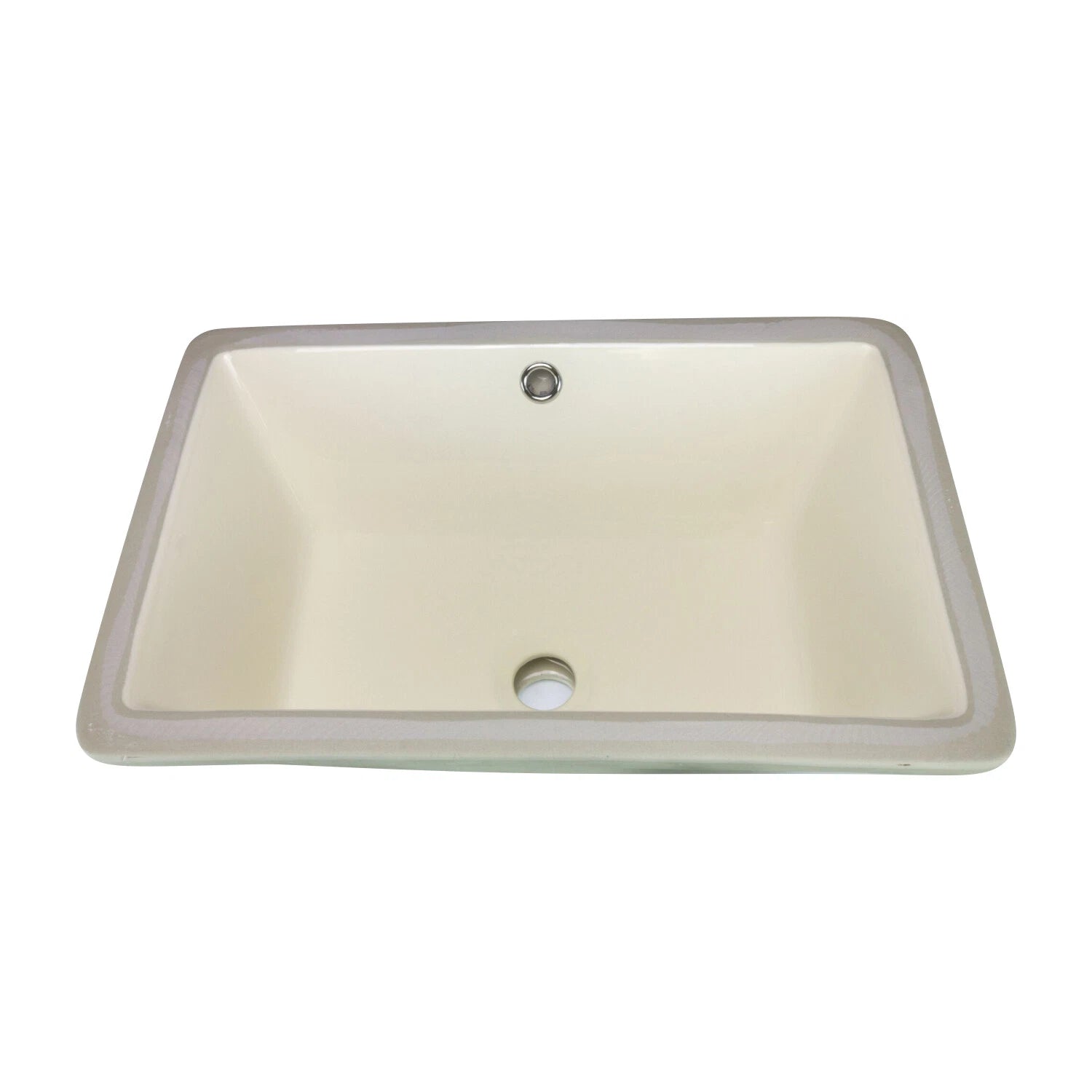 Basin Rectangular Bathroom Sink 20-7/8 X 13-5/8" X 7-1/4" Bisque