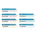 Mss #240-#1500 Semi-rigid Sanding Stick Kit For Gundam Model Grinding
