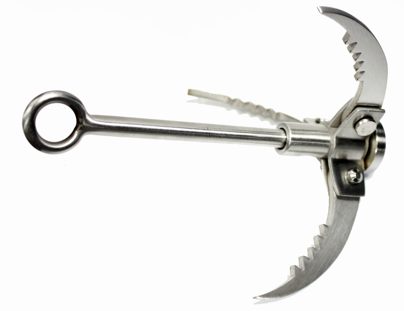 Gravity Stainless Steel Grappling Hook Folding w/ 3 Folding Claws Outdoor Hiking