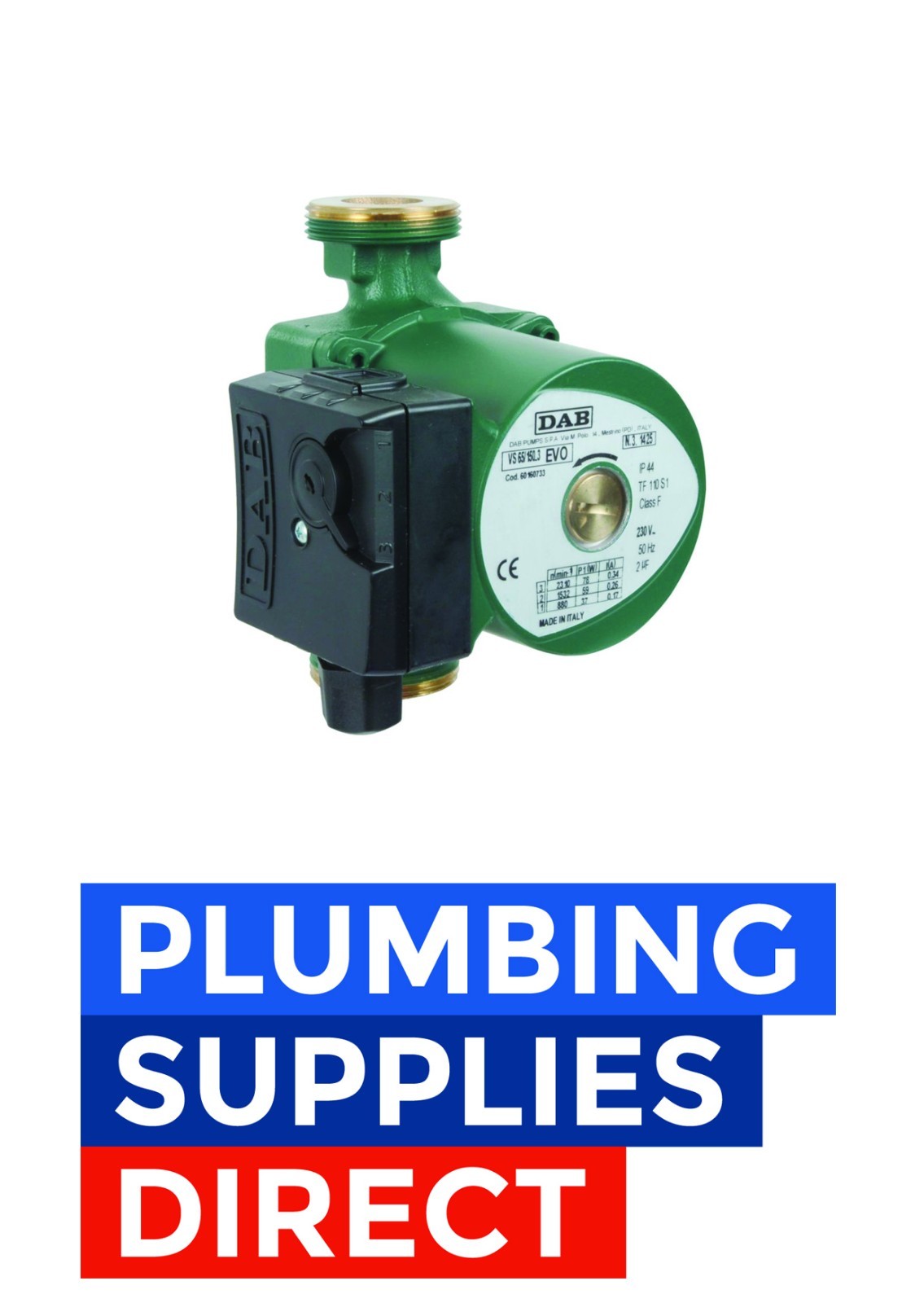 DAB Evo VS Bronze Circulating Pump 65/150