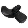 Black Leather Seat Set for Harley Touring 2009-2020 w/ Soft Foam