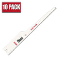 Morse 4" X 32 Tpi Bi-Metal Reciprocating Saw Blades - 10 Pack