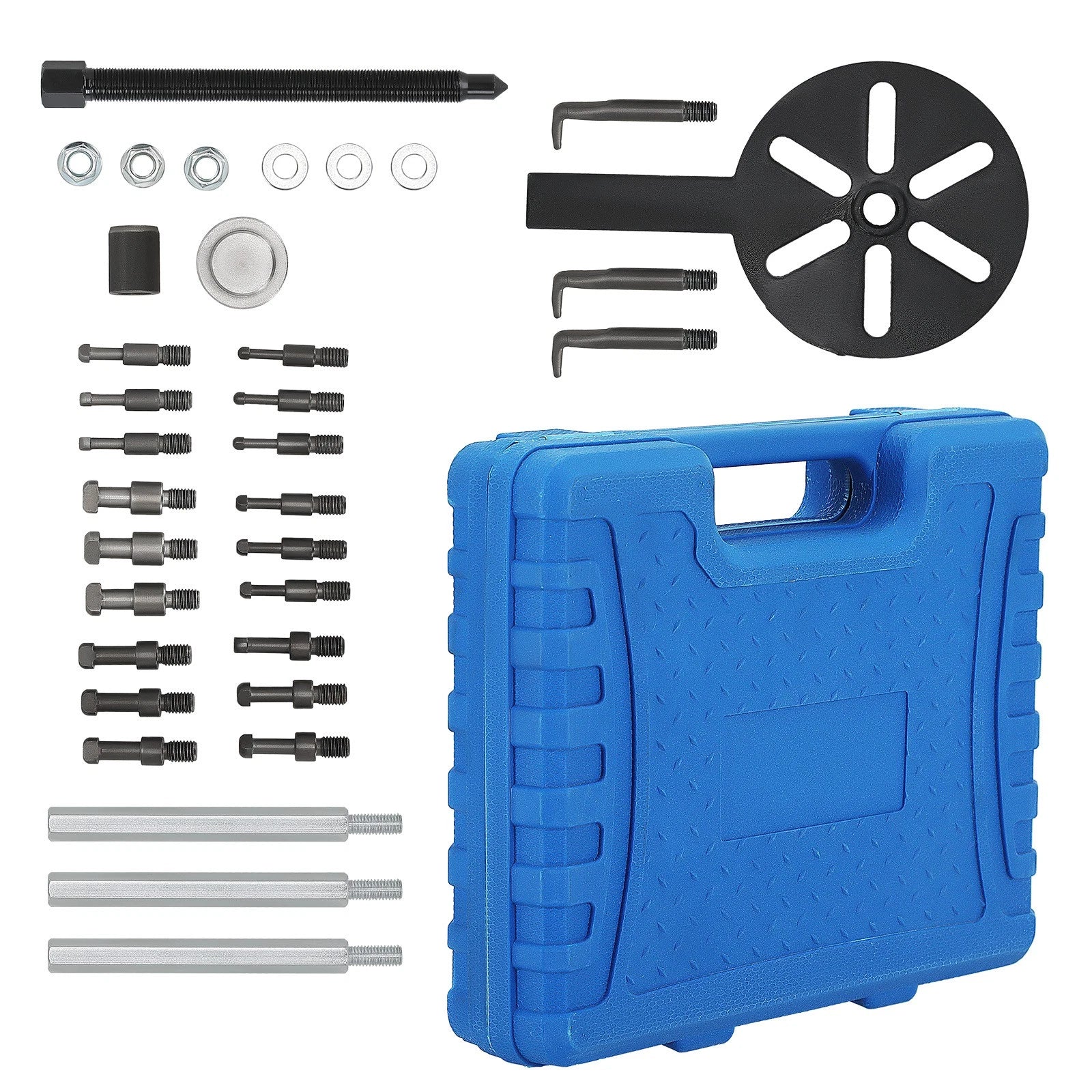 Three-jaw Puller Kit Inner Hole Removal Tool Bearing Disassembly Set