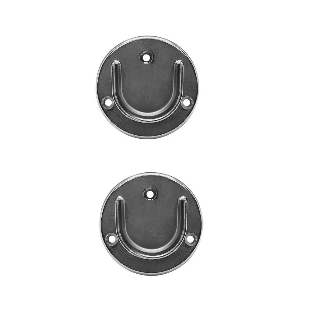 1-1/4 Inch Tubing U Flange Half Round Wall Flanges Retail Fixture