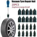 20 * Car Vacuum Tire-repair Kit Set Tubeless Tyre Repair Rubber Nails
