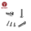 Din 7045 304 Stainless Steel Screws Cross Recessed Pan Head M1.6 M2