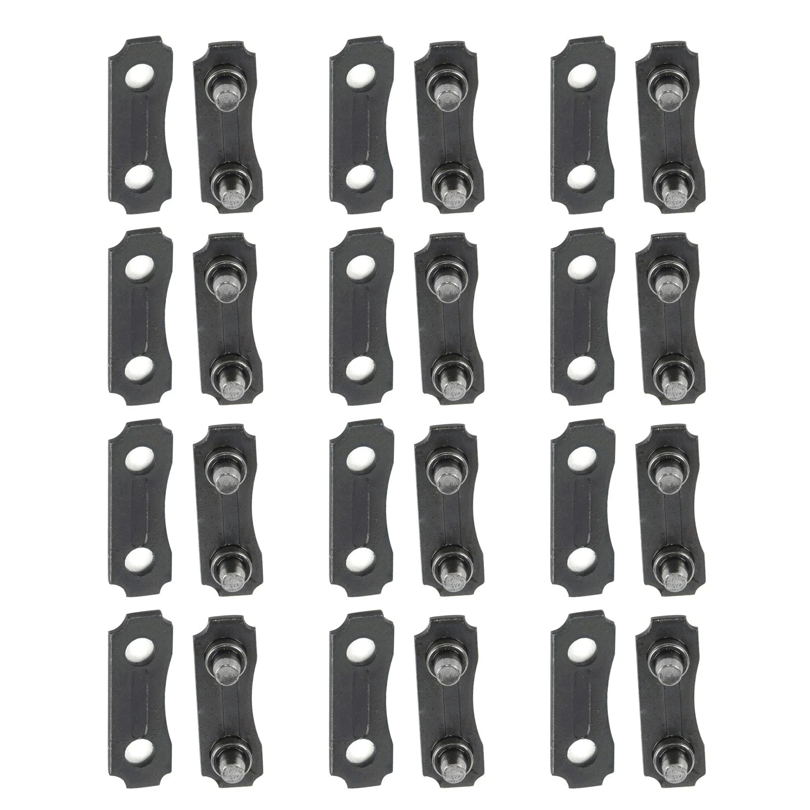 Replacement 12 Sets 3/8lp 0.050 Gauge Chain Links Pitch Repair Tie
