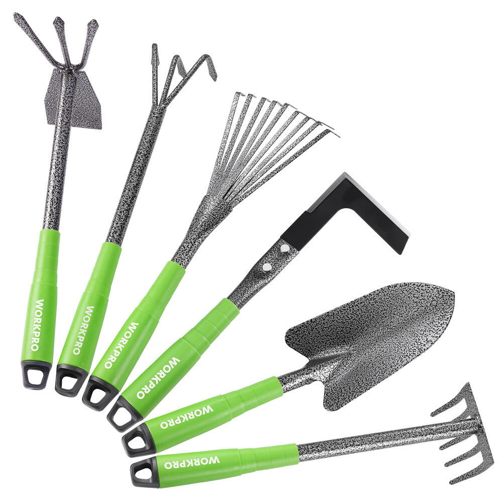 WORKPRO 6-Piece Garden Tool Set by WORKPRO