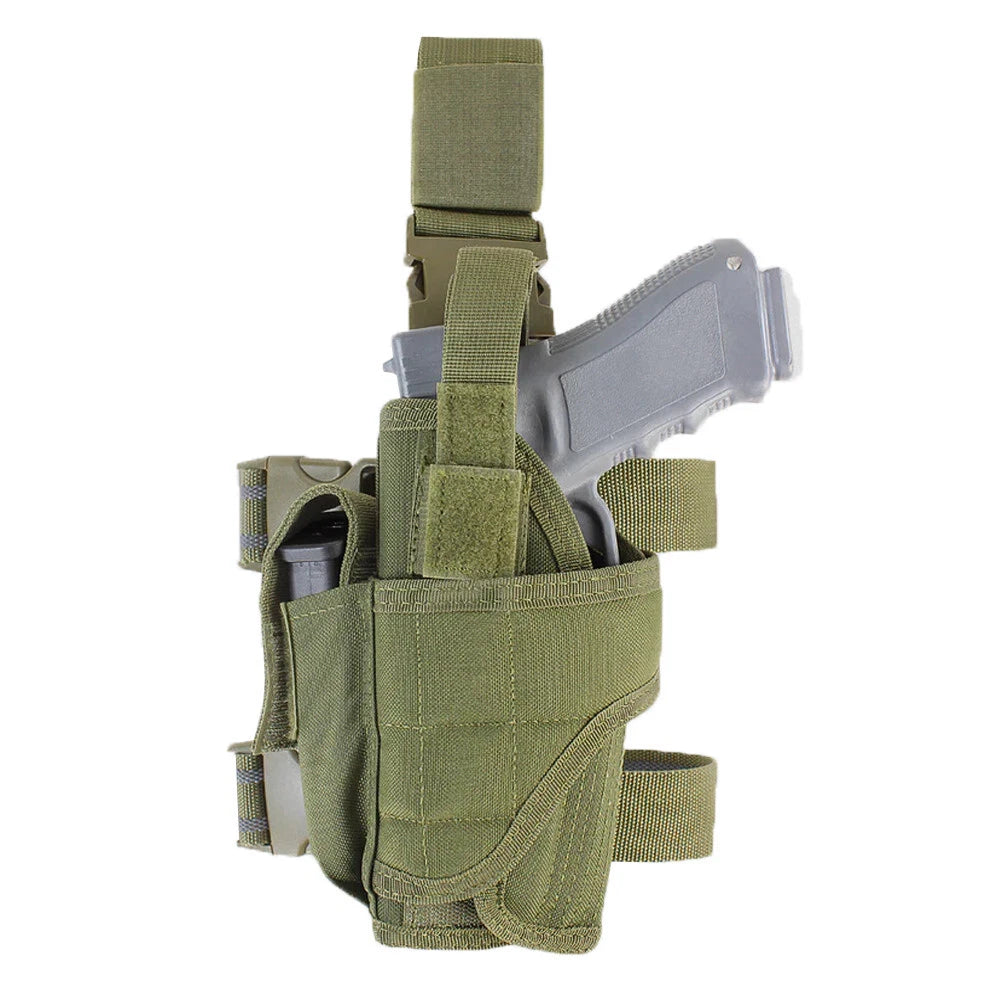 Outdoor Tactical Tornado Leg Holster (Left Handed) - Od Green