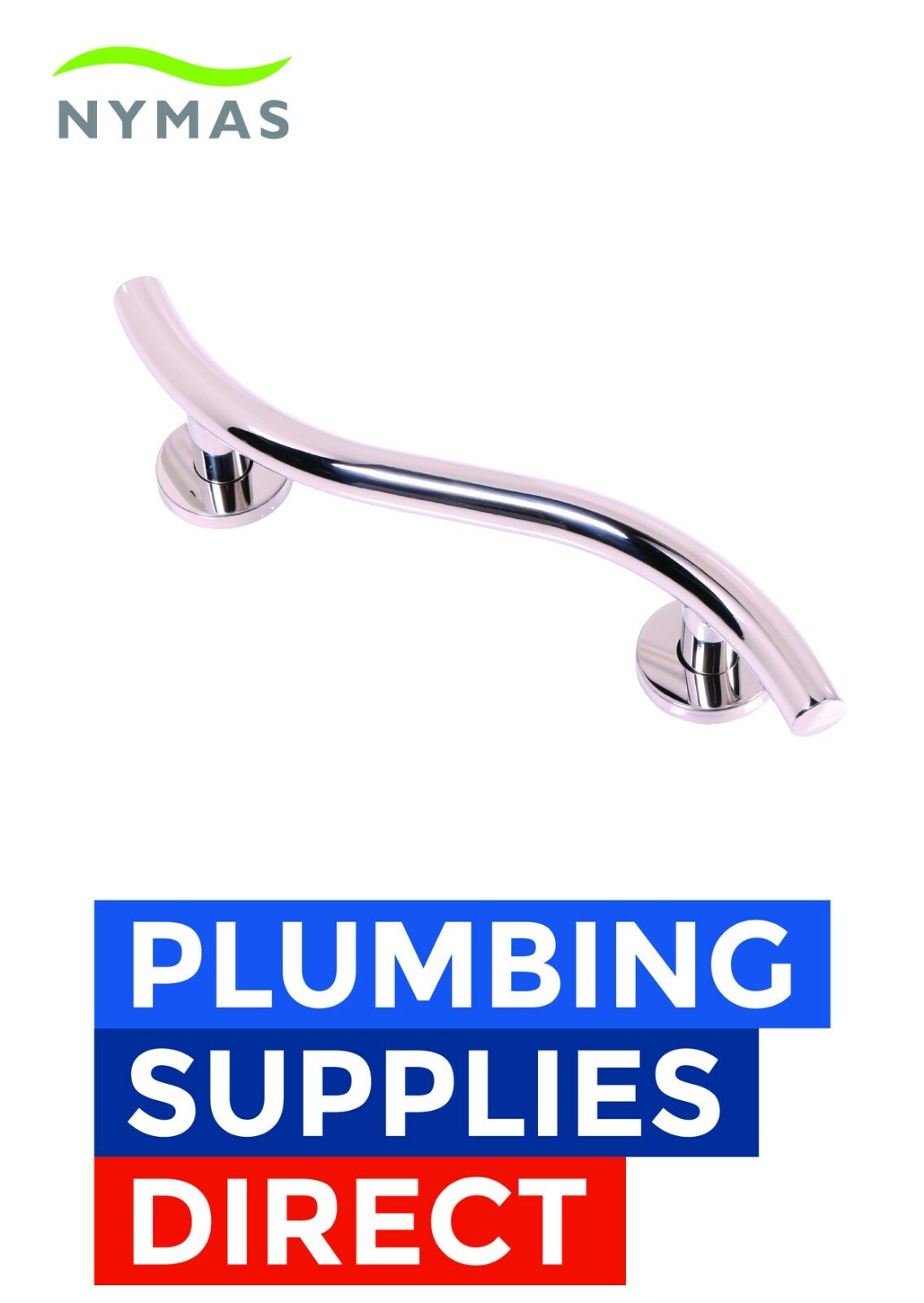 Nyma Luxury Style Grab Rail Curved 620mm