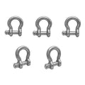 Drop Forged 13000 Lbs D Ring 7/8" Screw Pin Anchor Shackle Galvanized