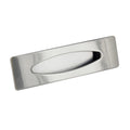 Urban Recessed Flush 3-3/4" (96mm) Center Brushed Nickel Sliding Door