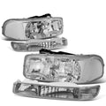Fit 1999-2007 Gmc Sierra/yukon Chrome Housing Clear | Built Supply Co