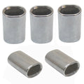 Chamfer Stainless Steel Cable Wire Rope Crimping Loop Sleeve, 1/2"