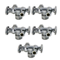 XFITTING Compression Dual Angle Valve, 5 Pcs