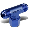 10an An-10 Female Male Flare Swivel Tee Blue | Built Supply Co