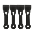 4 Pack 109808x Bagger Latch Strap Replacement Kit For Craftsman