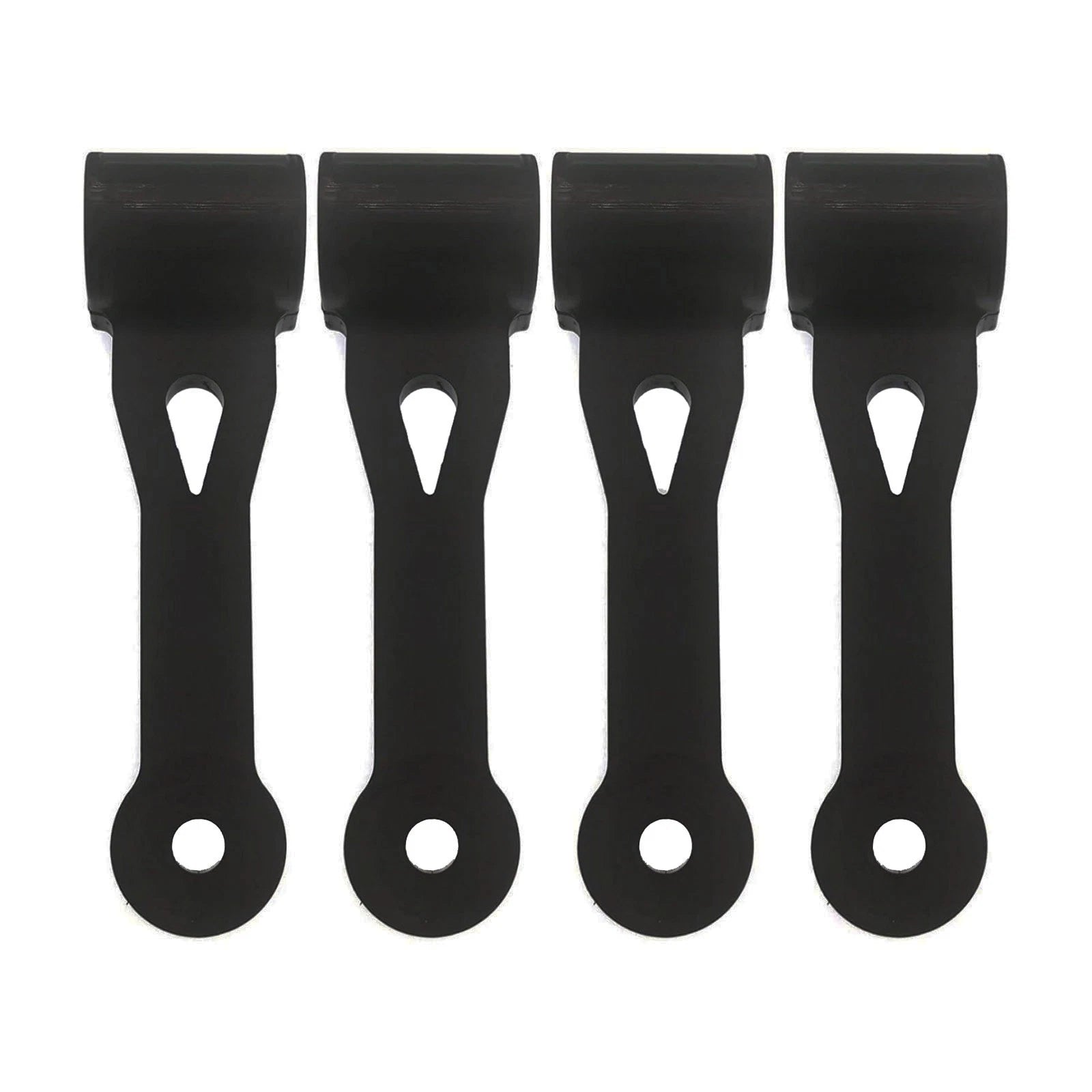 4 Pack 109808x Bagger Latch Strap Replacement Kit For Craftsman