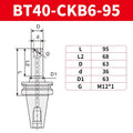 Ckb6 Heavy Extra Large Boring Shank Bt40 Cnc Milling Machine Tool