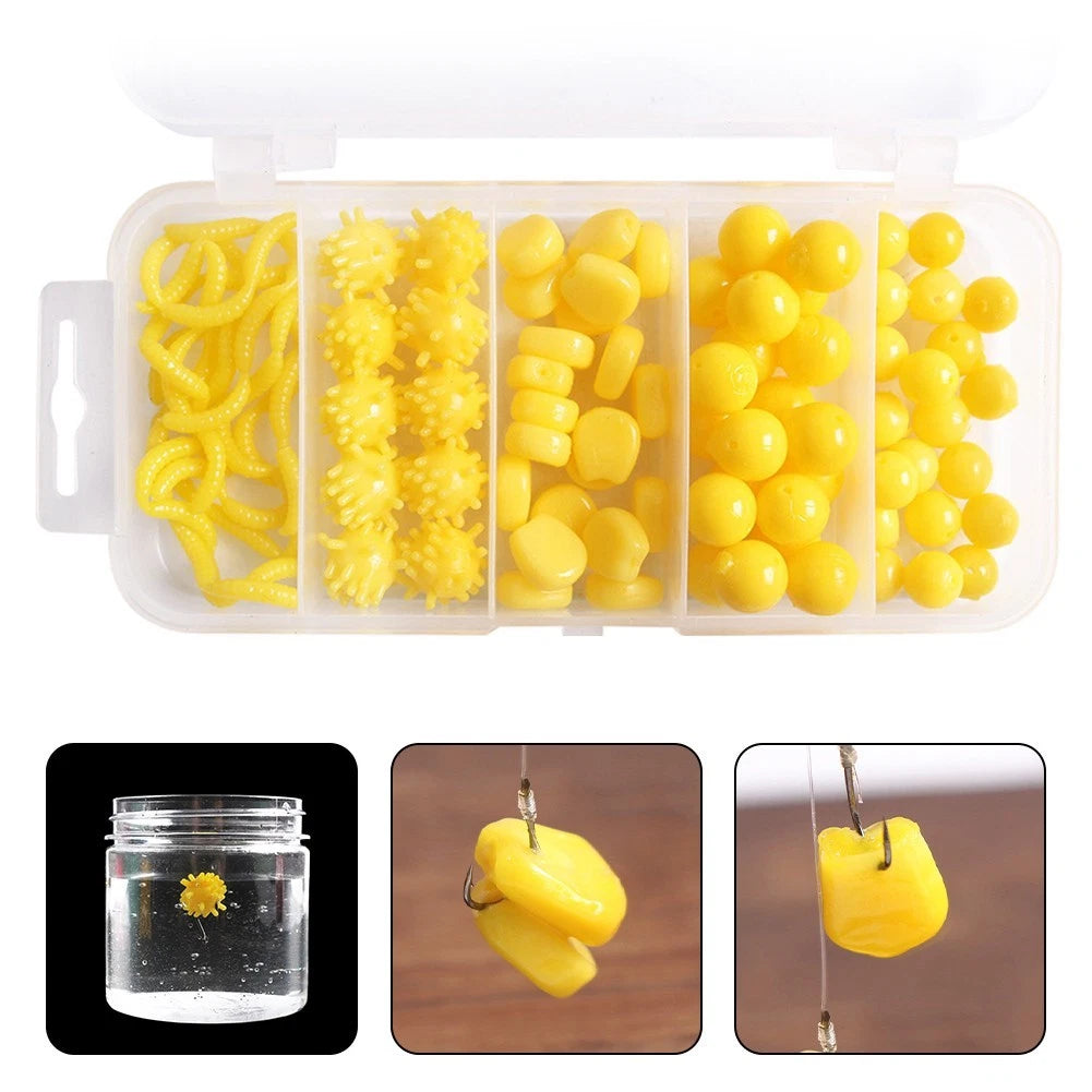 Silicone Carp Fishing Boilies Aromatic Float Bait For Grass Carp
