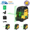 PREXISO Self Leveling Cross Line Laser 100Ft by PREXISO