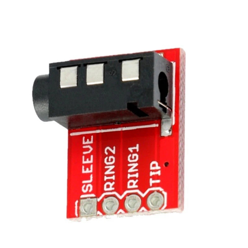 3.5mm Stereo Socket TRRS Breakout Board Audio Expansion Headphone