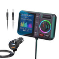 Bluetooth 5.0 Car Wireless Fm Transmitter Adapter 2usb Pd Charger Aux
