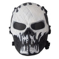 Airsoft Paintball Tactical Full Face Protection Skull Mask Skeleton