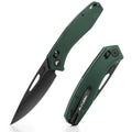 Flissa Tactical Folding Pocket Knife Axis Lock 3.5" D2 Steel Blade