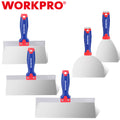 WORKPRO Putty Knife Stainless Steel Drywall Taping Knives 4" 6" 8" 10"