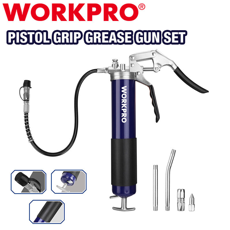 WORKPRO Grease Gun Kit by WORKPRO