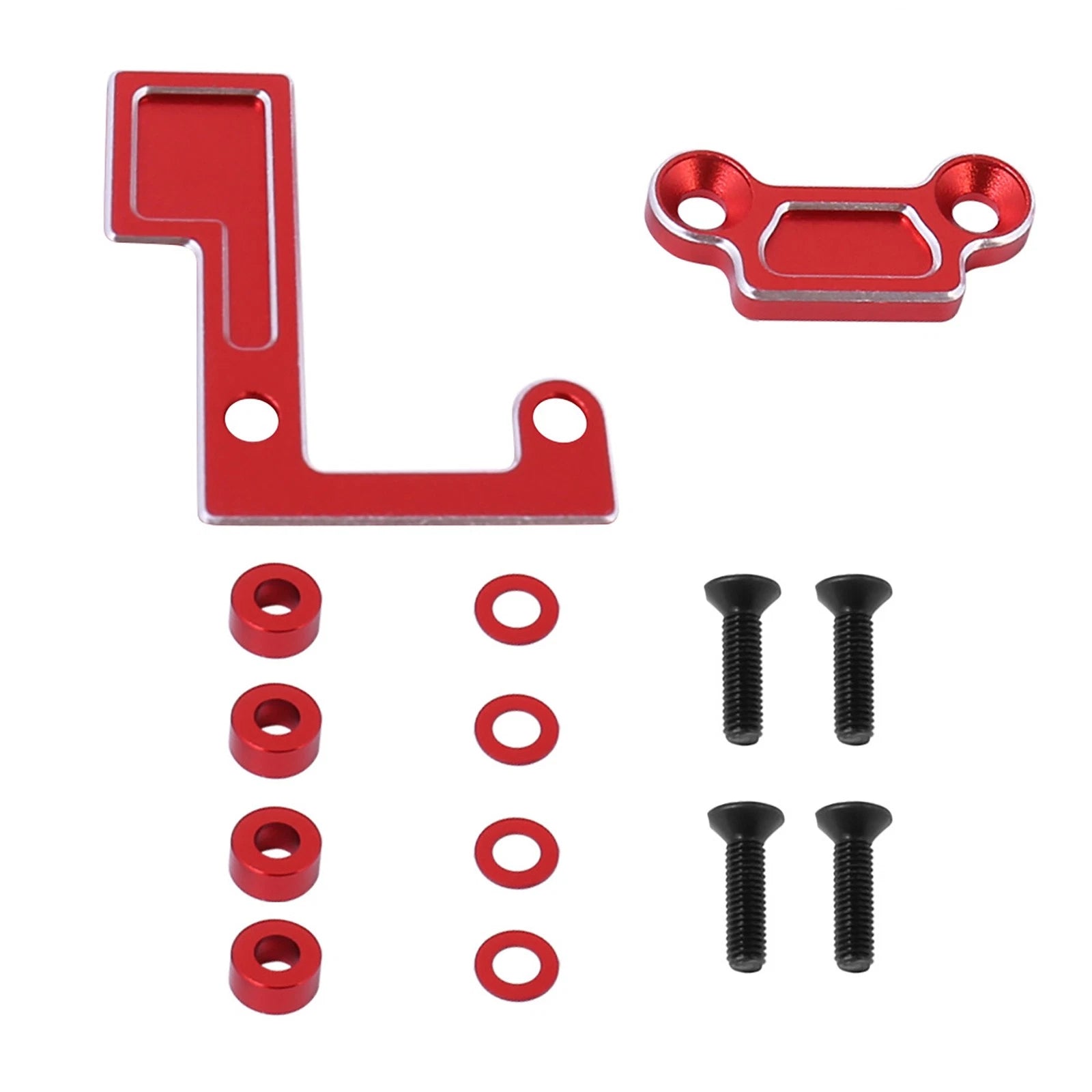 New Car Spindle Stabilising Bracket Kit For Tamiya 1/10 Tt02 Tt02b