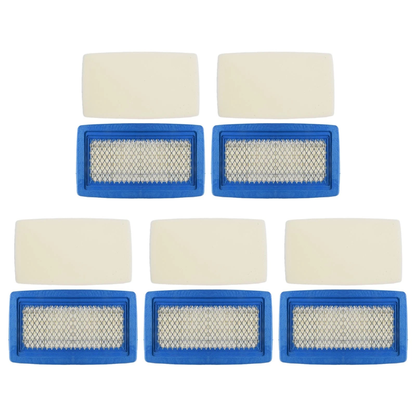 5 Pack Air Filter And Prefilter Kit For For Echo Pb8010 Pb9010 Blowers