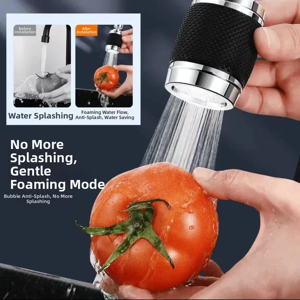 360 Degree Swivel Faucet Filter Extender 3 Water Modes For Kitchen