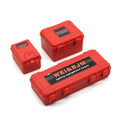 3pack Portable Plastic Storage Box For Trx-4 Scx10 D90 Rc Crawler