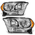 Fit 11-13 Dodge Durango Chrome Housing Amber Corner | Built Supply Co