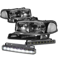 Black Housing Head+bumper+si<wbr/>gnal+smoke Led | Built Supply Co