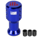 J2 Universal Aluminum Shift Knob Blue Goblet Style | Built Supply Co