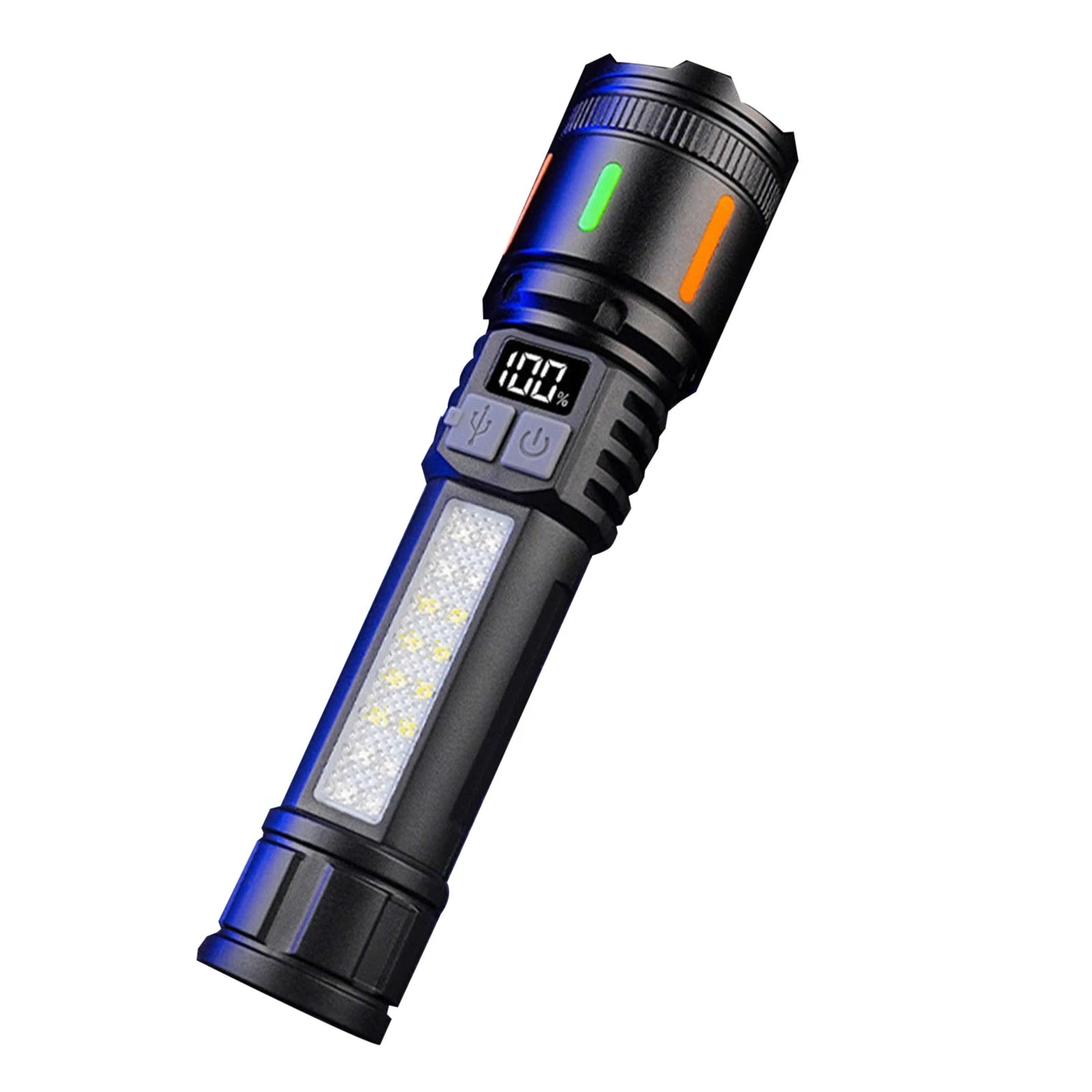 Rechargeable 3000 Lumens Flashlight Ipx6 Waterproof For Camping