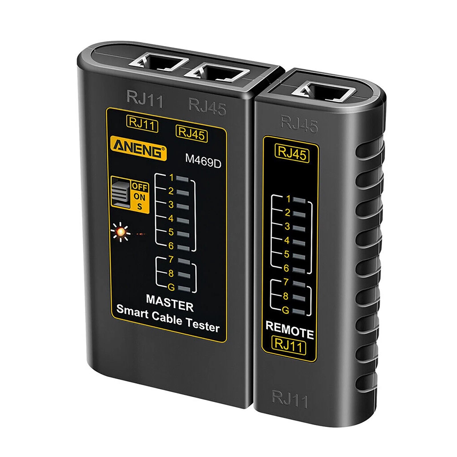 Networks Cable Tester Tool Ethernet Rj45 Rj11 Lan Wire Telephone