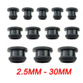 Silicone Rubber Snap-in Grommet Plugs