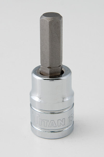 Titan 3/8-Inch Drive 8mm Hex Bit Socket by Titan