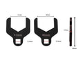 Cr-V Reversible Ratcheting Combination Open Ratchet Ring Spanner by Unbranded