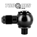 An -6 (6an) Banjo Adapter to M10x1.0 Aluminium Banjo Bolt Assembly