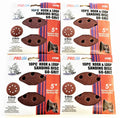 40 ATE PRO 5" HOOK AND LOOP 8 HOLE SANDING DISCS 60 GRI