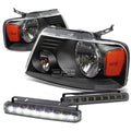 Black Headlight+ambe<wbr/>r Lens Corner+LED Fog | Built Supply Co